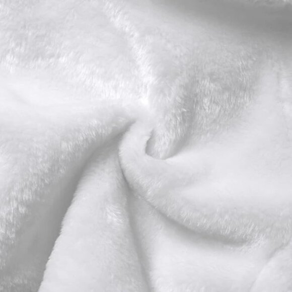 Bonnie Jean Girls Size 4-16 Faux Fur Wrap Shrug Sweater Jacket - Picture 2 of 3